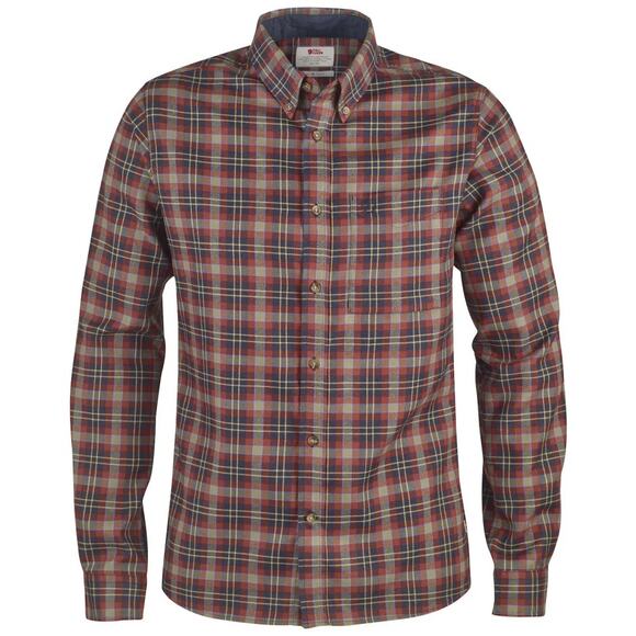 Men's Fjallraven Stig Flannel Shirt in Autumn Leaf size M Gorpcore Quiet Luxury - Picture 1 of 4